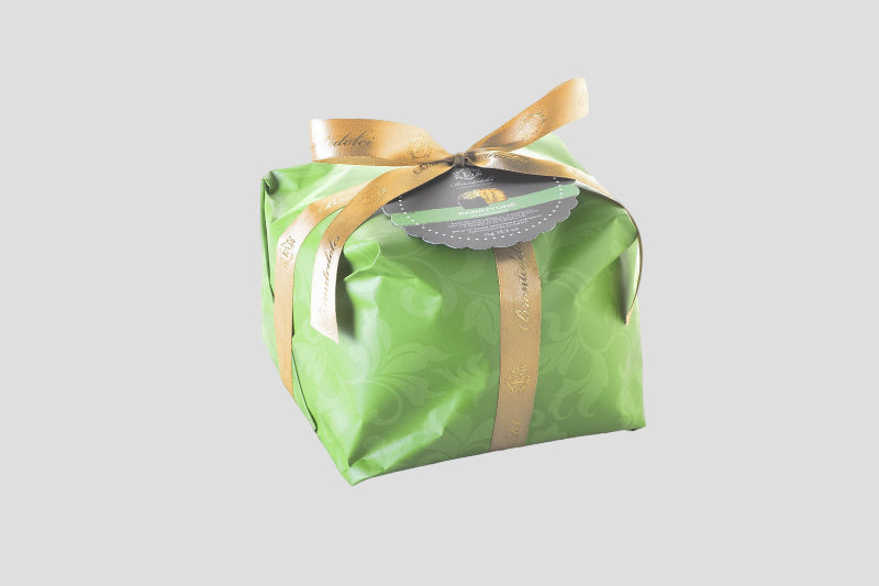 PANETTONE BRONTE AL HORNO RELLENO DE PISTACHO