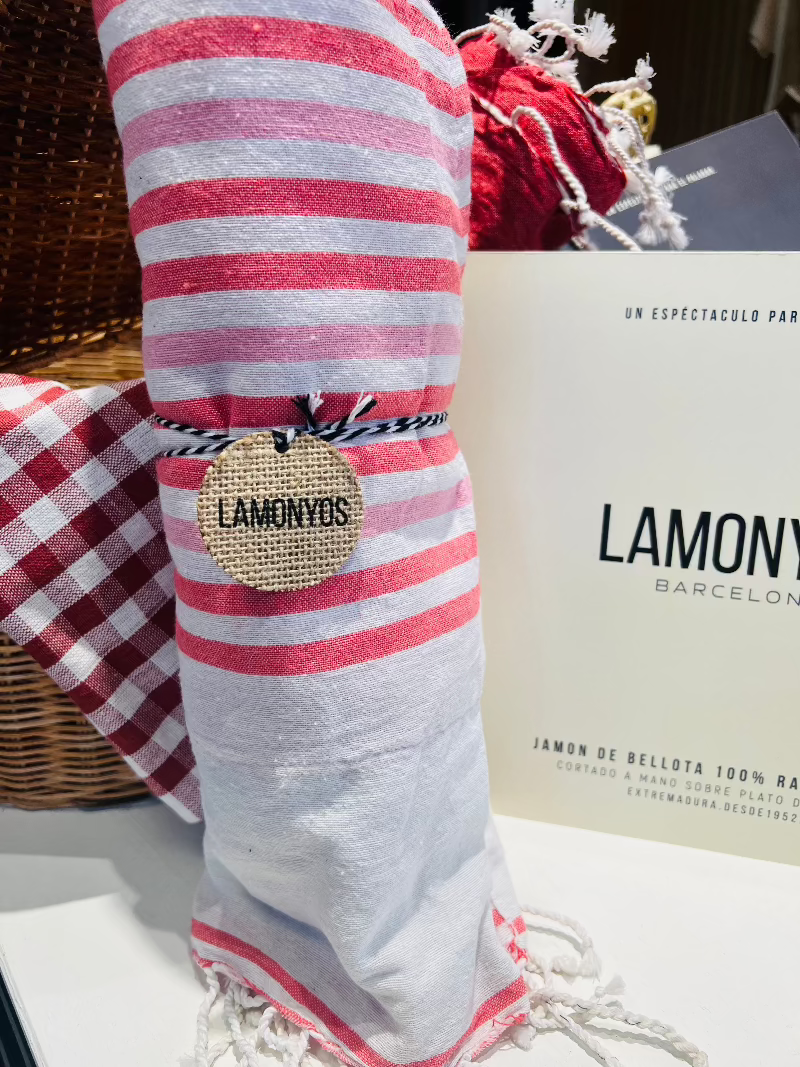 PAREOS PICNIC PLAYA ALGODÓN POLIESTER SURTIDO LAMONYOS