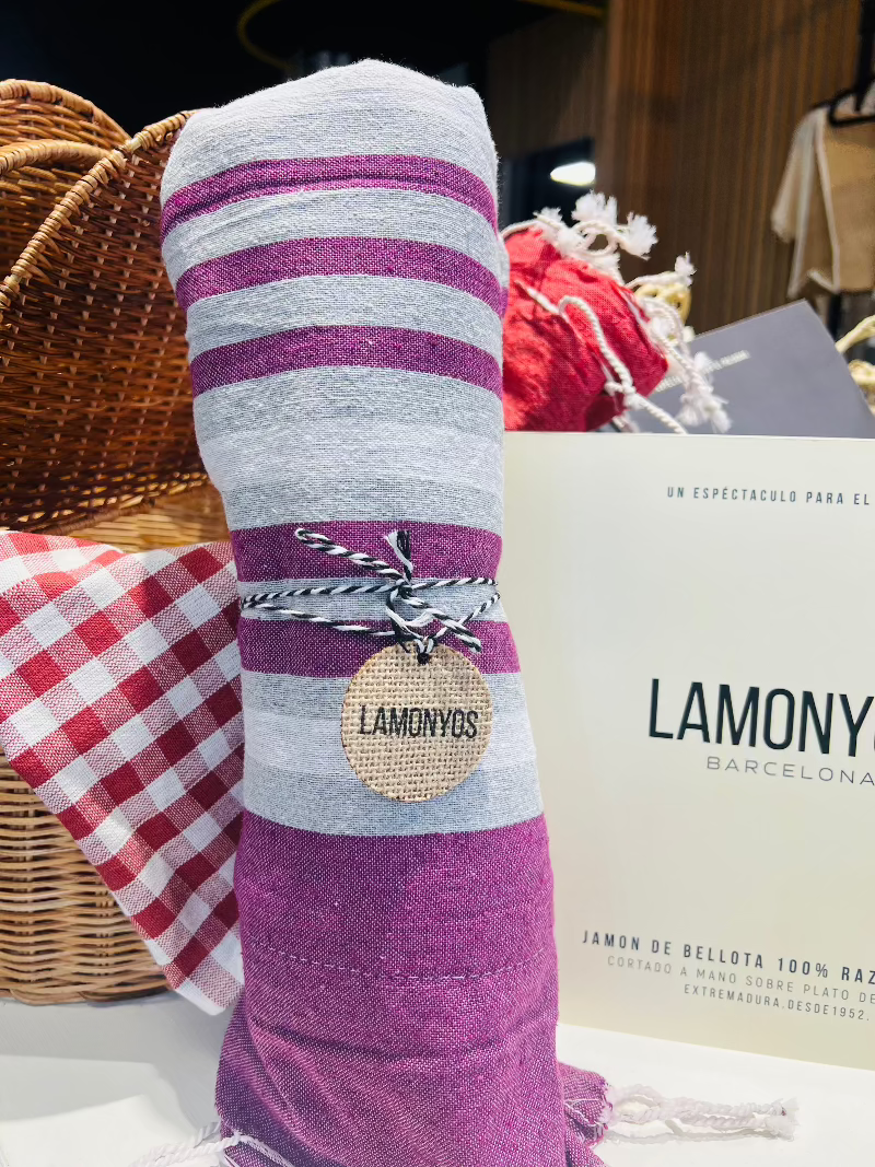 PAREOS PICNIC PLAYA ALGODÓN POLIESTER SURTIDO LAMONYOS