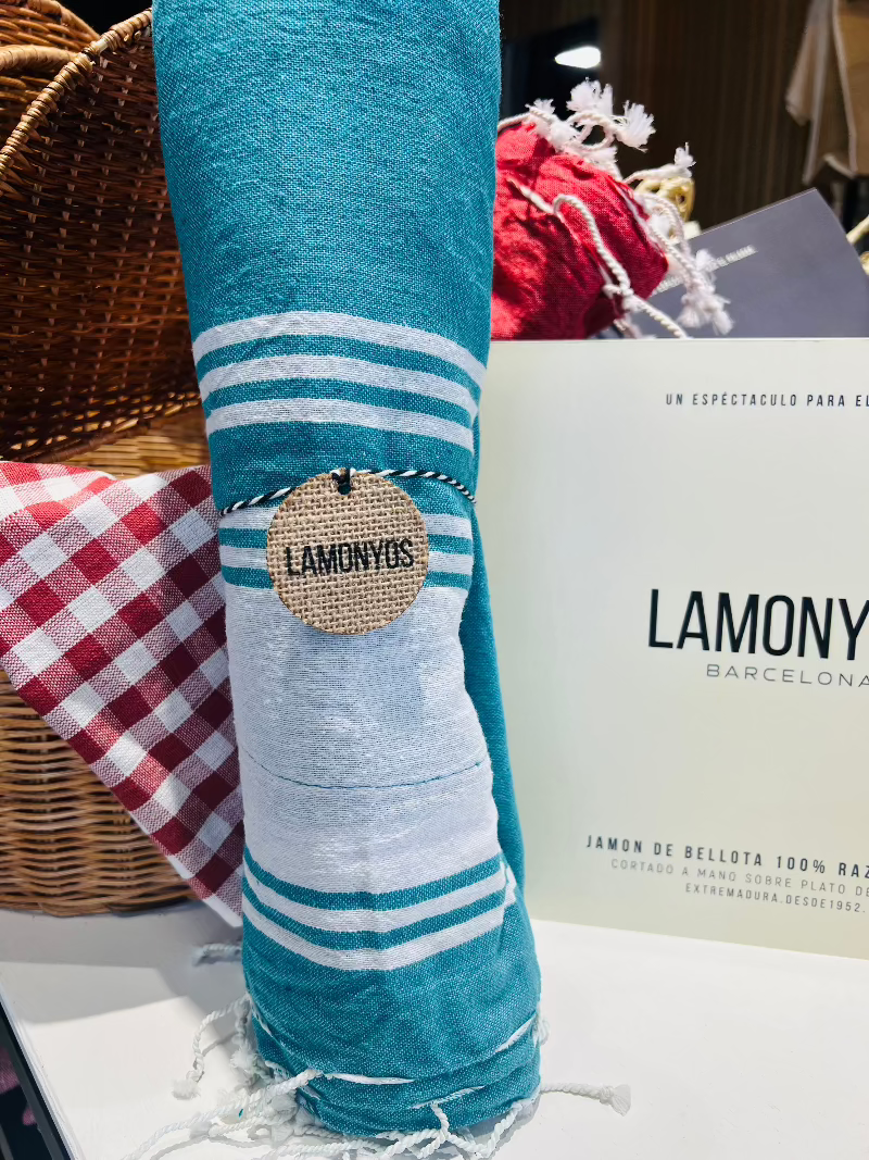 PAREOS PICNIC PLAYA ALGODÓN POLIESTER SURTIDO LAMONYOS