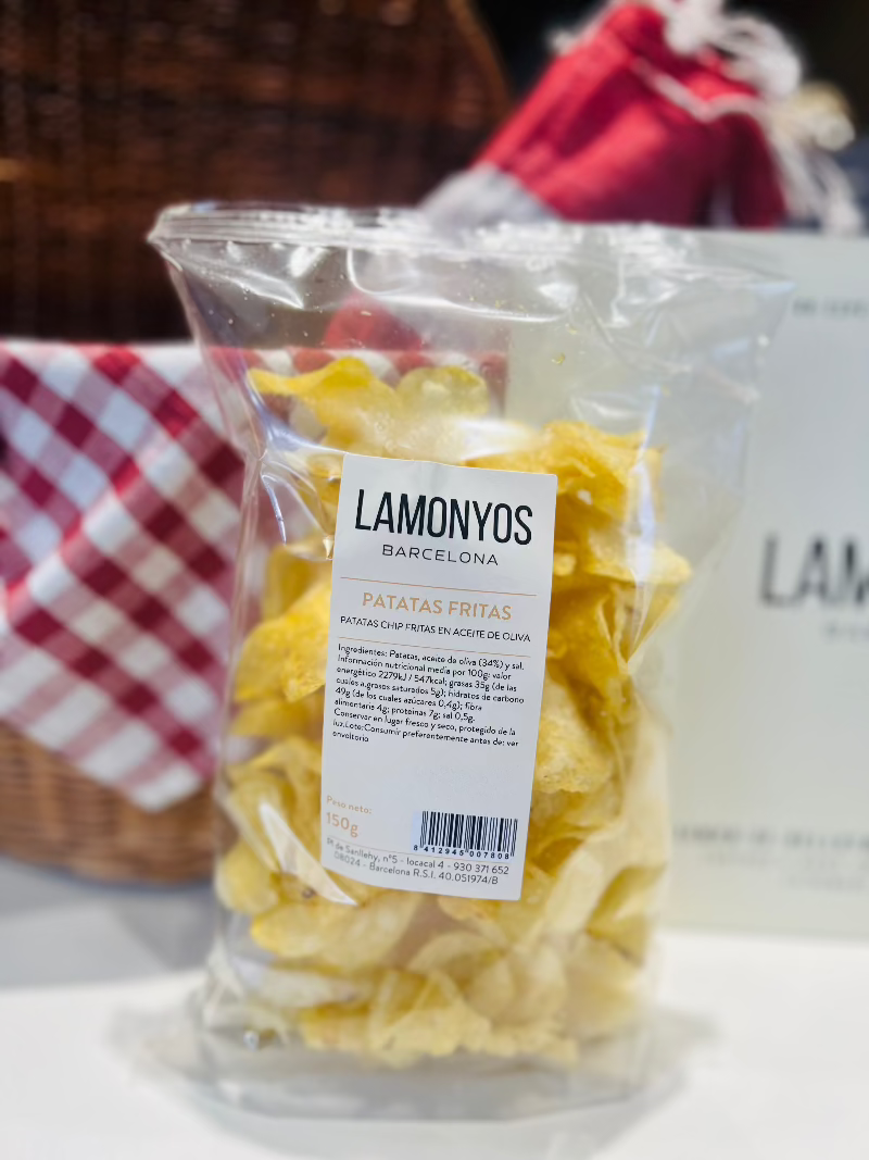 PATATAS FRITAS AL ACEITE OLIVA LAMONYOS 