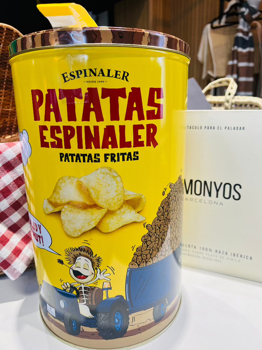 PATATAS LATA ESPINALER 450 GR