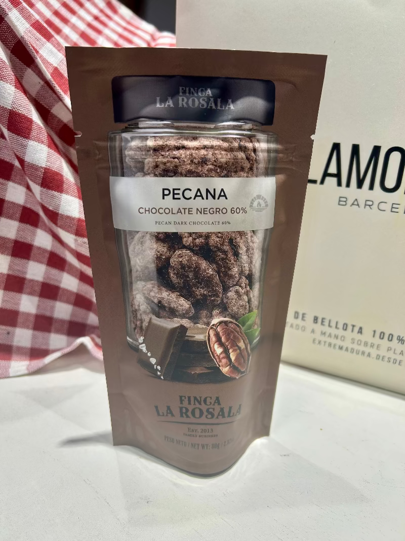 PECANA DE CHOCOLATE NEGRO 60%