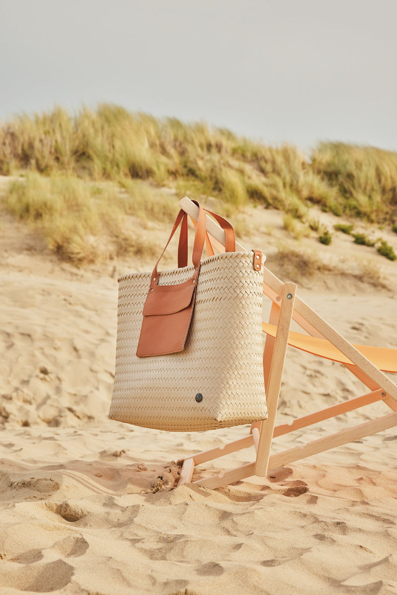 PERCEY  SHOPPER HANDBAG PICNIC SIENNA HANDED BY_2