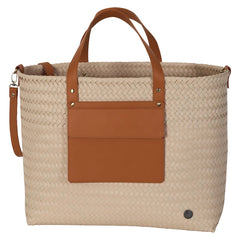 PERCEY  SHOPPER HANDBAG PICNIC SIENNA HANDED BY
