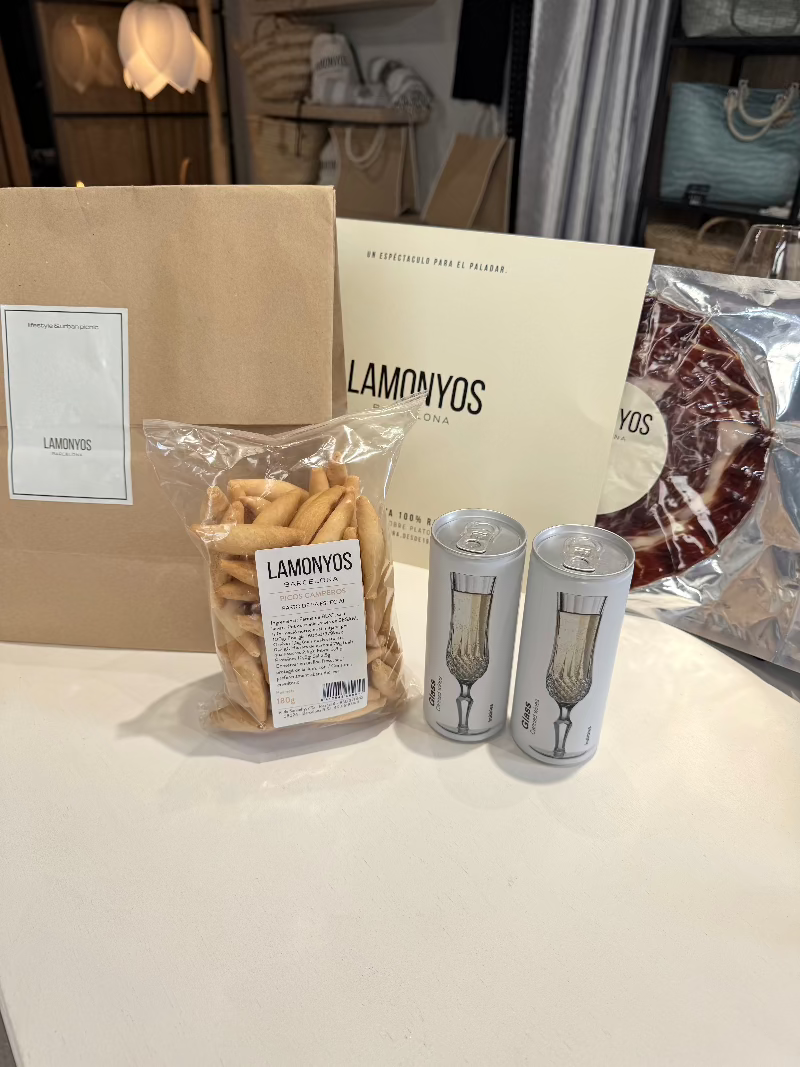 Picnic El Original 100% Barcelona con Espumoso Blanco