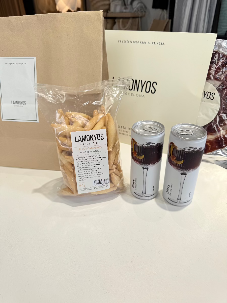 Picnic El Original 100% Barcelona con Sangría Red 2 pax