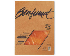 SALMON AHUMADO ECO SOBRE 100GR.