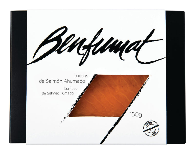 SALMON AHUMADO LINGOTE 150GR