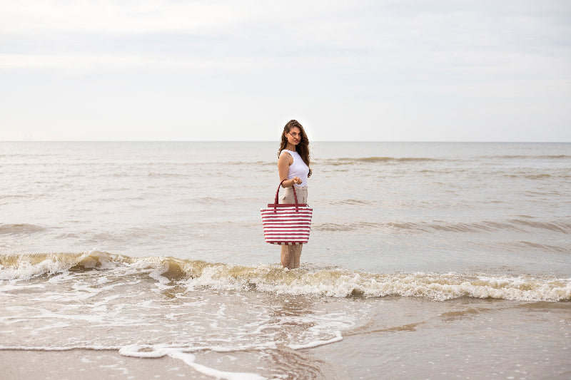 SUNNY BAY SHOPPER HANDBAG PICNIC CHERRY RED HANDED BY_3