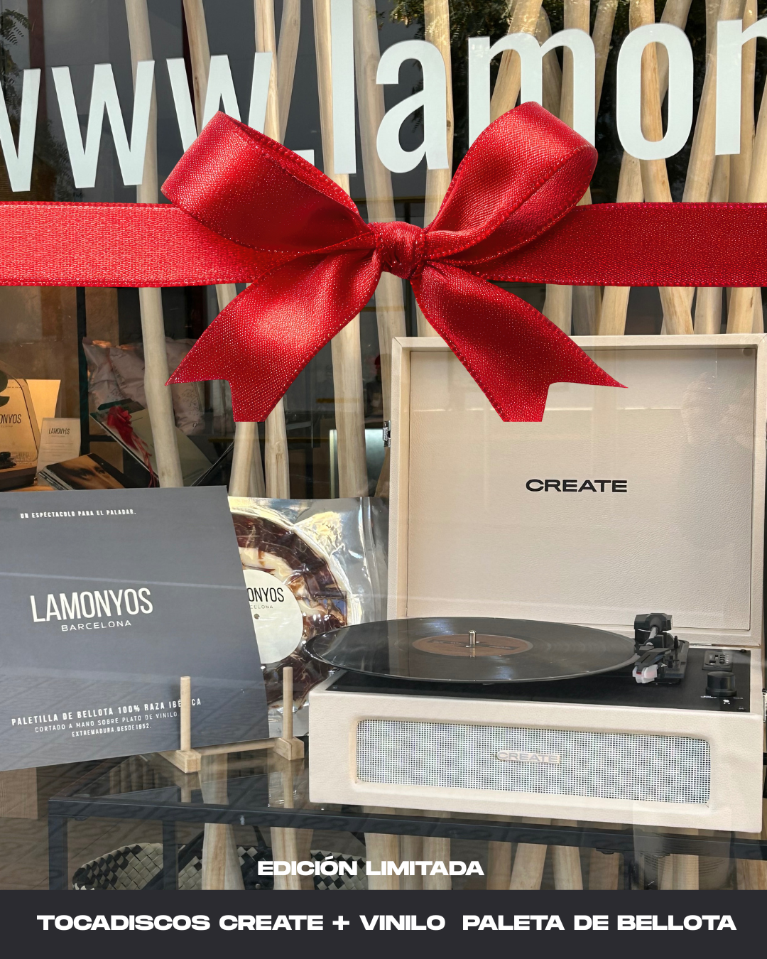 Tocadiscos_CREATE_Vinilo_bellota_Lamonyos