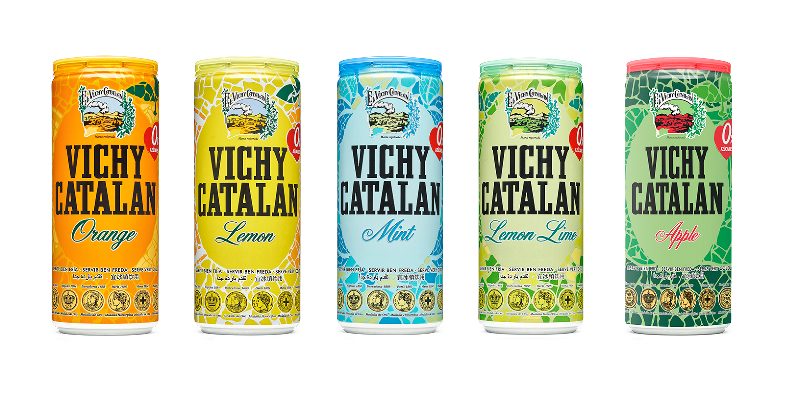 VICHY CATALAN SABORES LATA SLEEK NEOPACK 33CL.