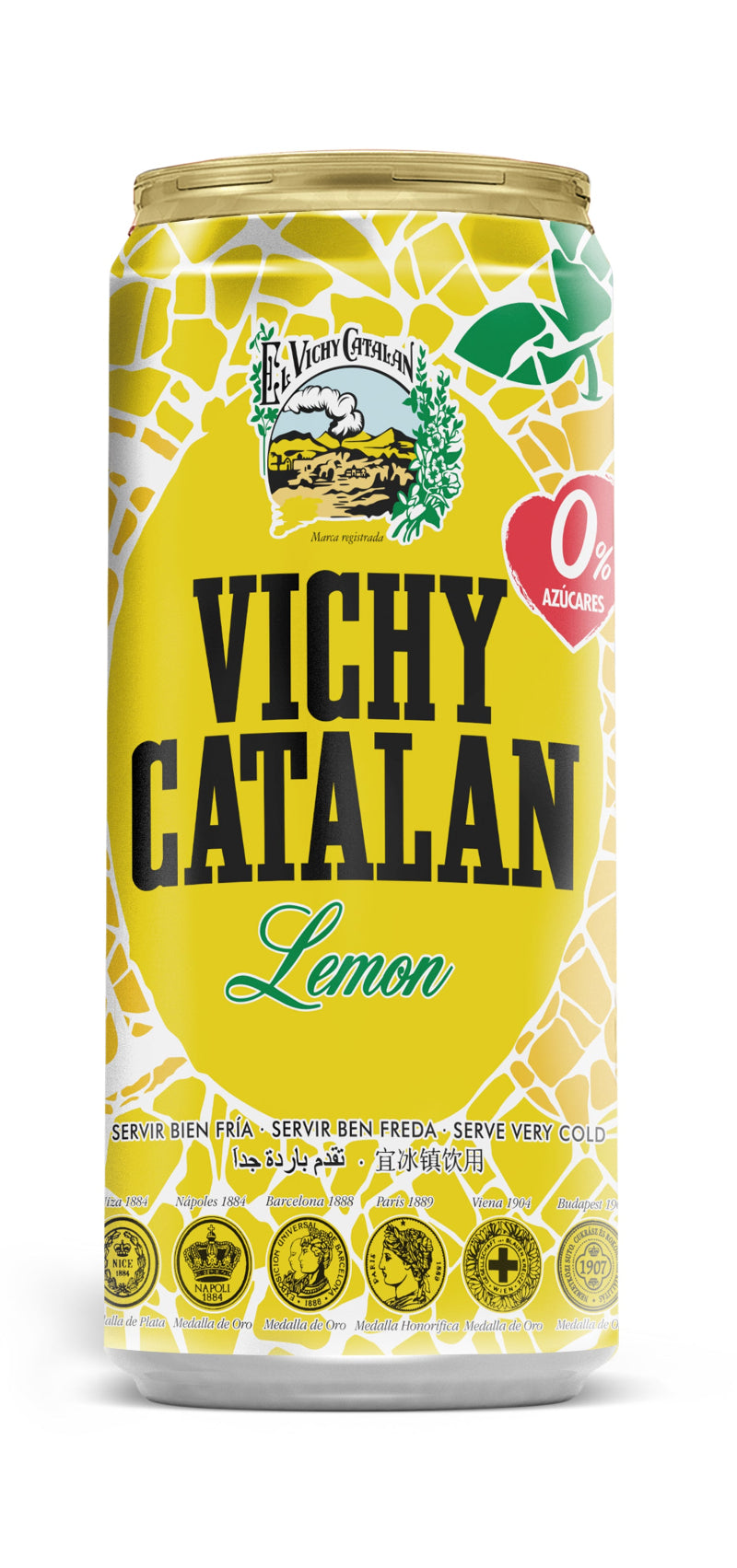 VICHY CATALAN SABORES LATA SLEEK NEOPACK 33CL.