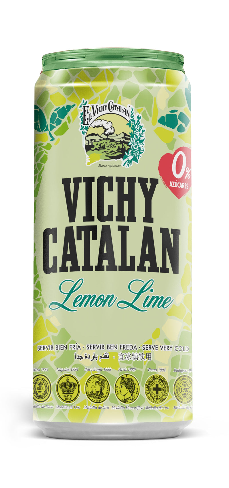 VICHY CATALAN SABORES LATA SLEEK NEOPACK 33CL.
