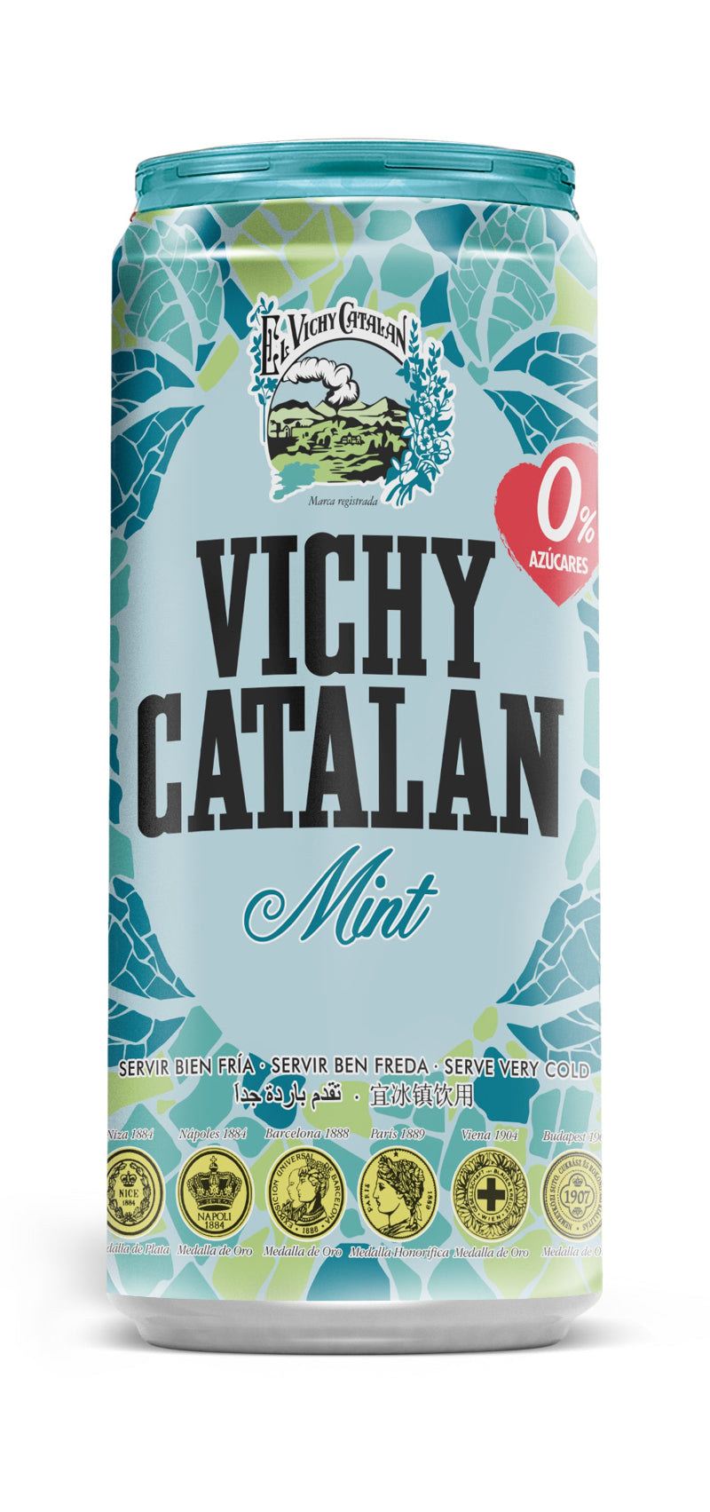 VICHY CATALAN SABORES LATA SLEEK NEOPACK 33CL.