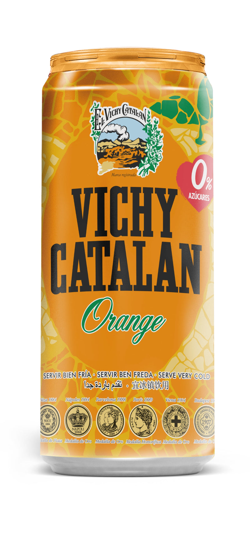 VICHY CATALAN SABORES LATA SLEEK NEOPACK 33CL.