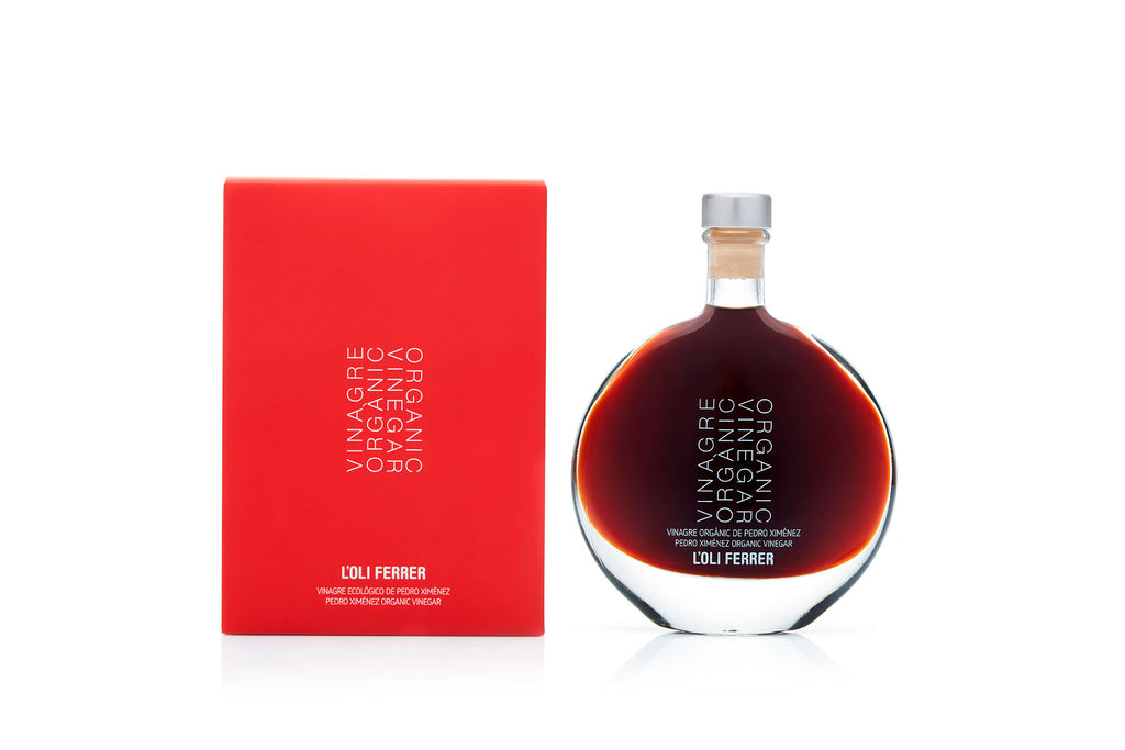 VINAGRE BALSÁMICO ORGANICO DE PEDRO XIMENEZ ROJO GOURMET By L’Oli Ferrer