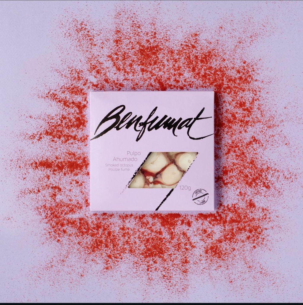 PULPO AHUMADO EN ACEITE 120gr. BENFUMAT